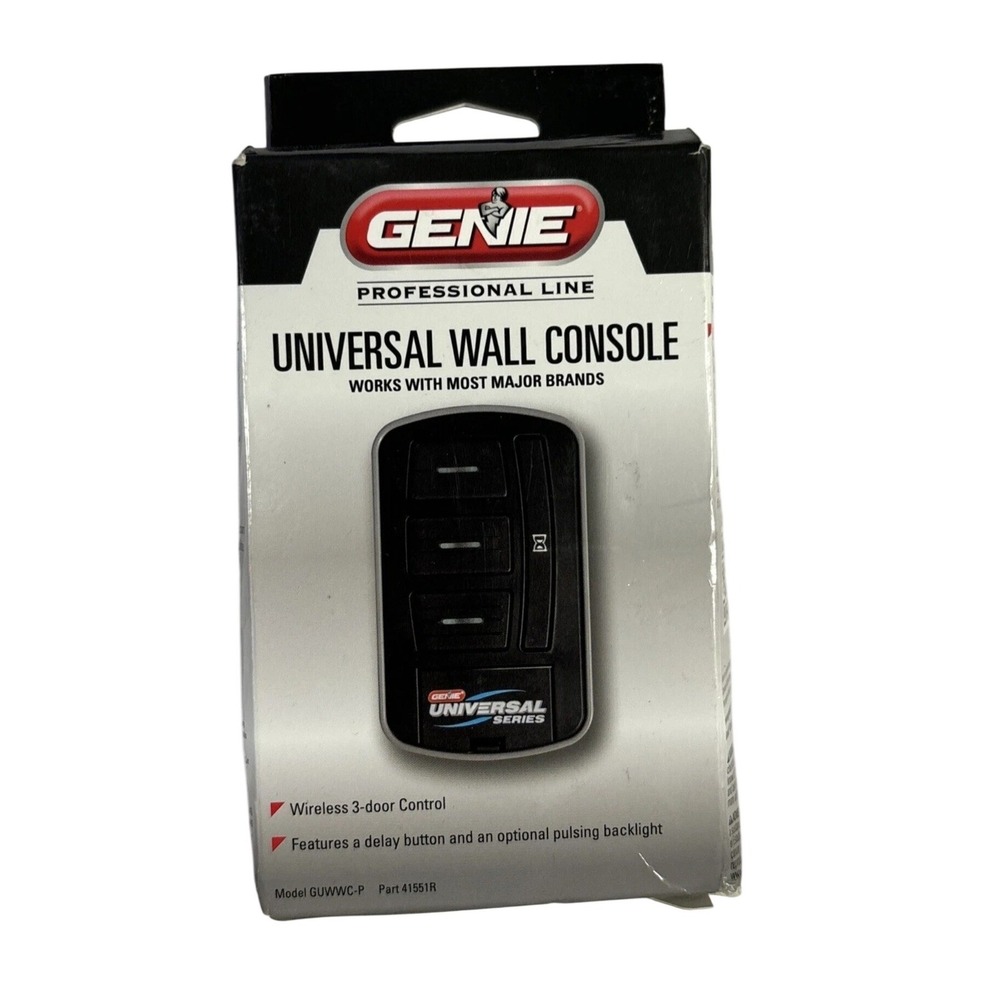 New! Genie Universal Wall Console Model GUWWC-P #41551R  works with many brands!